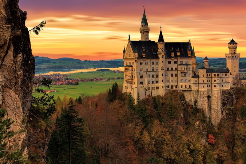 Castle backdrops